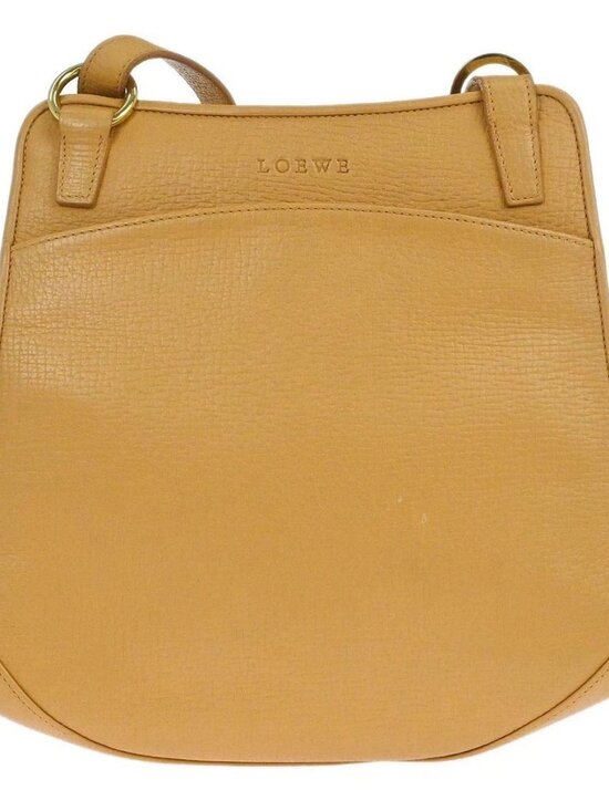 Loewe Handbags - Loewe Beige Leather Shoulder Bag L11 126281
